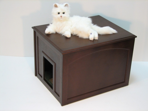 Clc-esp Crown Pet Cat Litter Cabinet With Espresso Finish