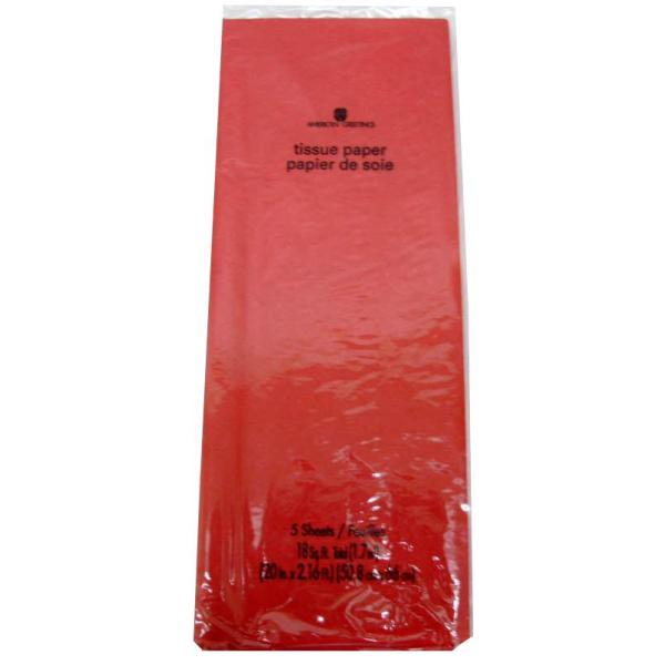 UPC 661526939085 product image for American Greetings Red Tissue Paper - Case of 48 | upcitemdb.com