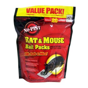 UPC 044579412222 product image for Bulk Buys No-Pest 20 Count Rat & Mouse Bait Packs - Pack of 6 | upcitemdb.com