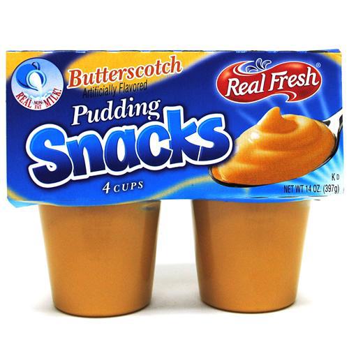 UPC 071079052306 product image for Bulk Buys Real Fresh Butterscotch Pudding 4 pack - Case of 12 | upcitemdb.com