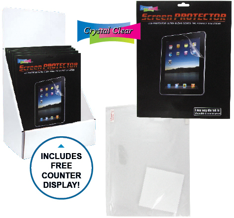 Bulk Buys iPad Screen Protector - Case of 50