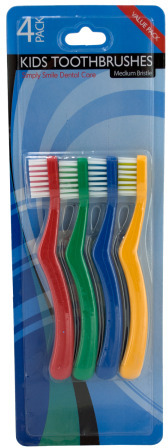 Kids Toothbrush Pack - Case Of 24