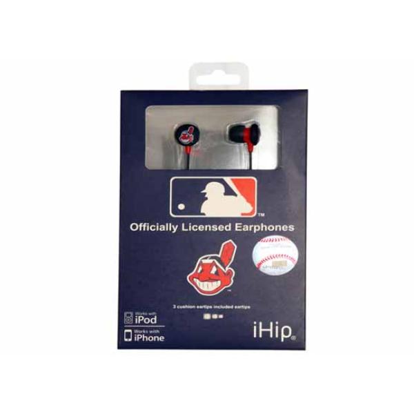 Bulk Buys Cleveland Indians Ear Phones - Case of 24