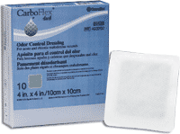 Convatec 51403202 Carboflex 4 x 4 Inch Odor Control Dressing - Box of 10