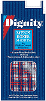 Humanicare HU30313 Dignity Boxer Shorts Large - 38-40 Inch