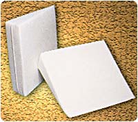 Mason Medical MA3827 26 x 24 x 12 Inch Bed Wedge with Cloth Cover - White