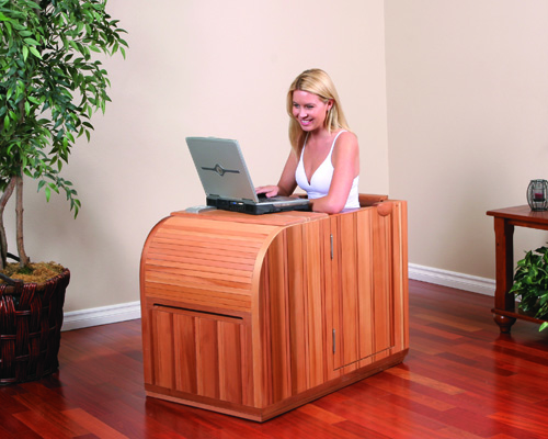 Cedar Delite HS-S-1 Heal Spa Half Sauna