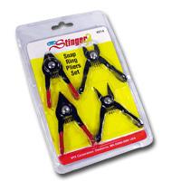 OTC OTC4514 4 Piece Mini Snap Ring Pliers Set