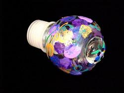 Bellissimo STOPPER-1597 Hand Painted Friends like Wine Design Wine Bottle Stopper