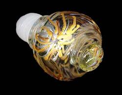 Bellissimo STOPPER-3097 Hand Painted Fireworks Design Wine Bottle Stopper