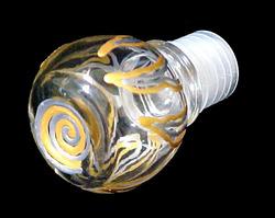Bellissimo STOPPER-8096 Hand Painted Enchantment Design Wine Bottle Stopper