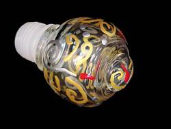 Bellissimo STOPPER-9696 Hand Painted Celebration Design Wine Bottle Stopper