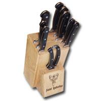 Taylor Brands TAYSCH10CS 10 Piece St. Hubertus Kitchen Knife Set