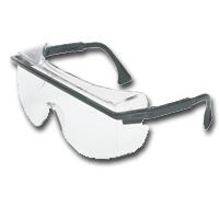 Uvxs2504 Safety Glasses Black Frames / Gray Lens