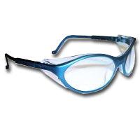 Uvxs1620 Safety Glasses Slate Blue Frames / Clear Ud Lens