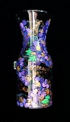 Bellissimo CARS9096 Hand Painted Wines Vines Design .5 Liter Carafe