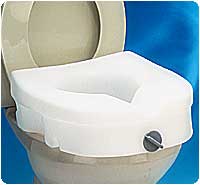 Rubbermaid RMB312C0 E-Z Locked Raised Toilet Seat Weight Capacity 300lbs by Rubbermaid
