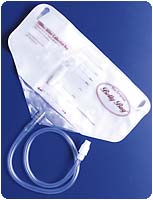 Rusch RUB1000CT 1000ml Belly Bag with 24 Inch Coiled Drain Tube