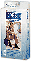 Beiersdorf BI115011 X-large White Closed Toe Jobst for Men - 15-20 mmHg Pair