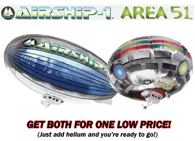 Megatech Airship1- Area 51 Mega-Blimp Combo