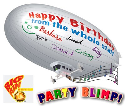 Megatech Party Blimp