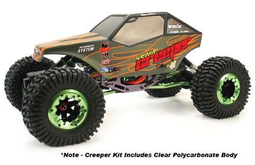 Venom Creeper Competition Rock Crawler Kit Green
