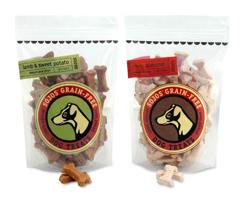 Sojourner Farms 10 oz. box Sojos Grain-Free Dog Treats - Lamb and Sweet Potato