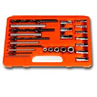Pneumatic Ast9447 26 Piece Screw Extractor / Drill & Guide Set