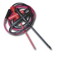 36in. Red / Black Straight Banana Plug Insulated Piercing Probe Set