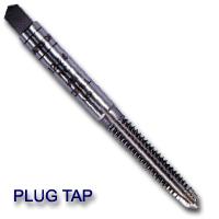 Hanson HAN1756 High Carbon Steel Machine Screw Thread Metric Plug Tap 16mm 2.00