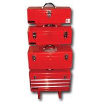 International Tool Box ITBHBD7018 Tool Box Stand Holding Four Hand Tool Boxes