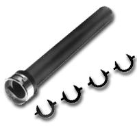Lis45750 1-1/2" Inner Tie Rod Tool - Black
