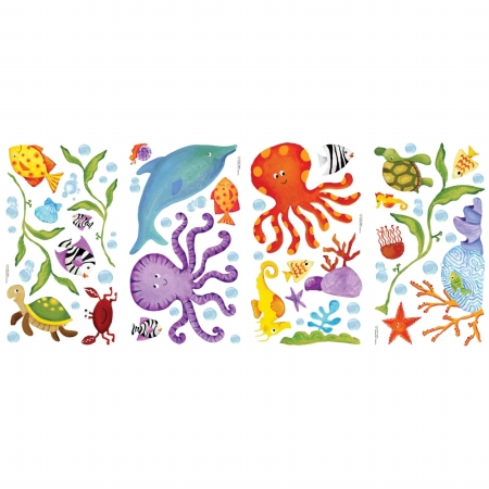 Adventures Under The Sea Peel & Stick Wall Decals