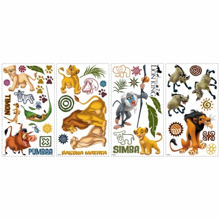 The Lion King Peel & Stick Wall Decals