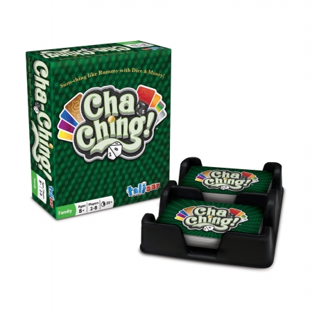 Talicor 4350 Cha-ching Card Game Rummy With Dice & Money