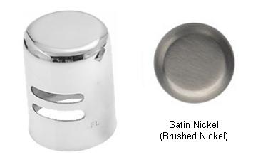 D201-07 Standard Brass Air Gap Cap - Satin Nickel