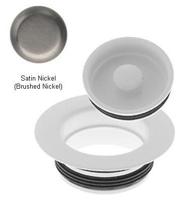D2091-07 Universal Replacement Disposal Trim - Satin Nickel