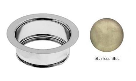 D208-20 In-sink-erator Disposal Flange - Stainless Steel