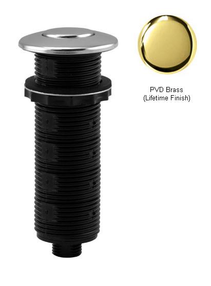 Asb-b3-01 Replacement Air Switch Button - Pvd Polished Brass