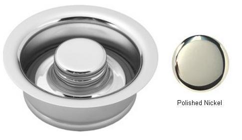 D2089-05 In-sink-erator Disposal Flange And Stopper - Polished Nickel