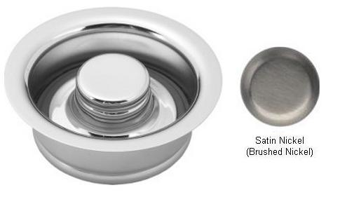 D2089-07 In-sink-erator Disposal Flange And Stopper - Satin Nickel