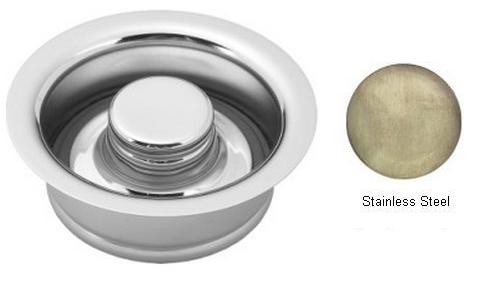D2089-20 In-sink-erator Disposal Flange And Stopper - Stainless Steel