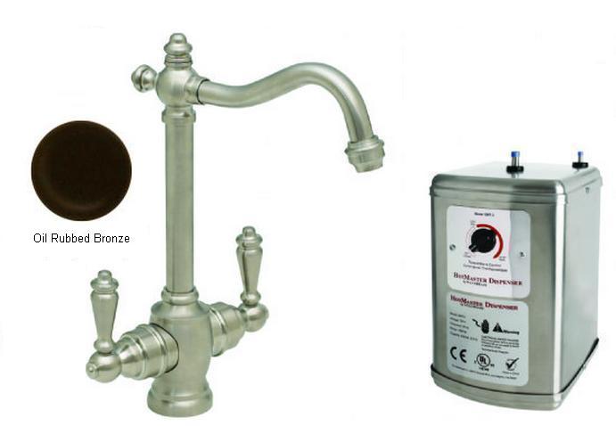D205h-12 Victorian Hot-cold Water Dispenser Kit - Oil Rubbed Bronze