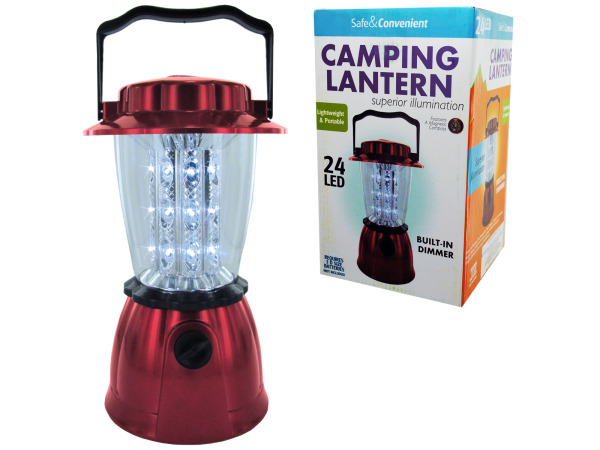 Led Hurricane Camping Lantern - Pack Of 2
