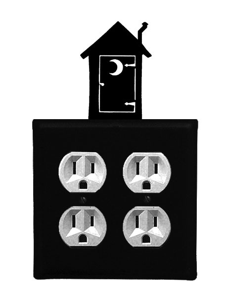 Outhouse - Double Outlet Cover