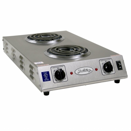 Broilking Cdr-1tfbb Double Space Saver Hot Plate