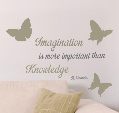 Cr-62131 Imagination Wall Decals