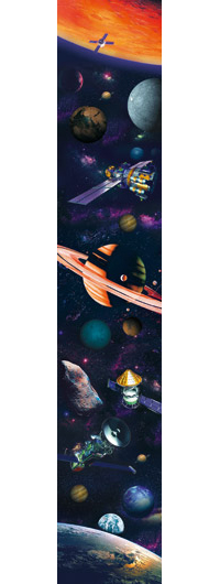 Dm74505 Planet Universe Wall Decals