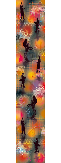 Dm74512 Jumping Jack Flash Wall Decals