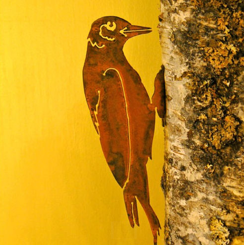 Elegantb724 Woodpecker Bird Silhouette